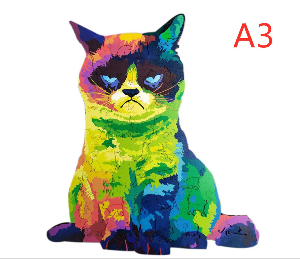 DIY Wooden Puzzles Animal Shaped The Best Christmas Gift Wooden Puzzles - Image 21