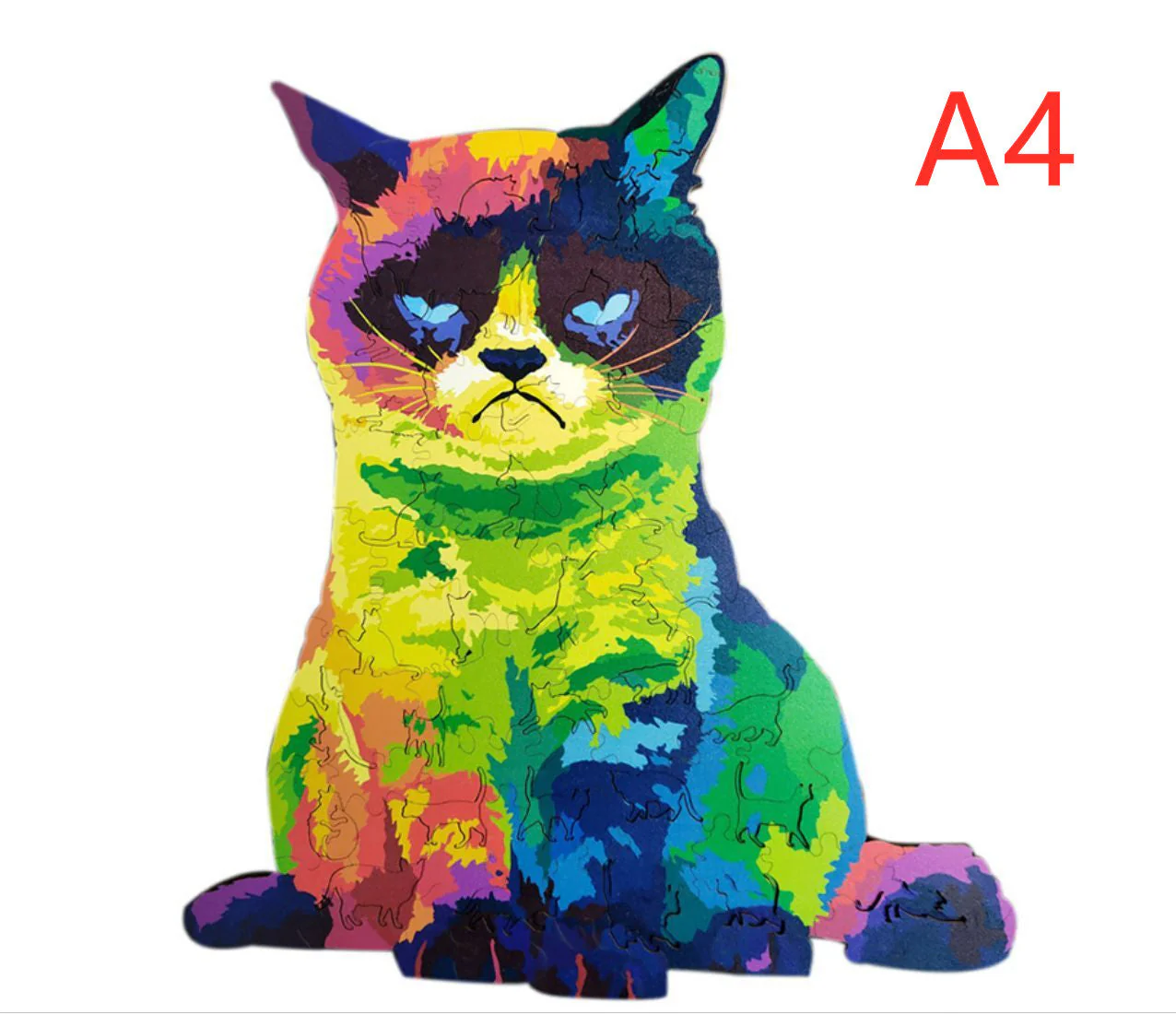 DIY Wooden Puzzles Animal Shaped The Best Christmas Gift Wooden Puzzles - Image 22