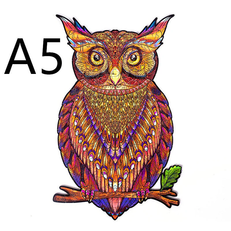 DIY Wooden Puzzles Animal Shaped The Best Christmas Gift Wooden Puzzles - Image 32