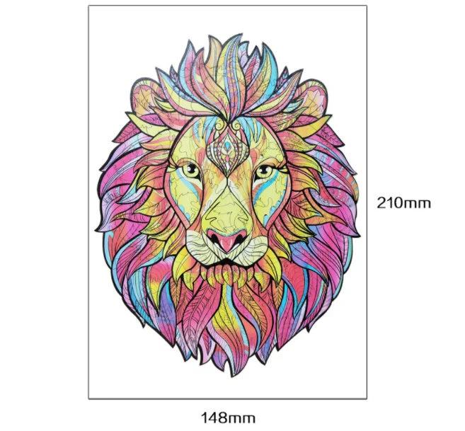 DIY Wooden Puzzles Animal Shaped The Best Christmas Gift Wooden Puzzles - Image 39