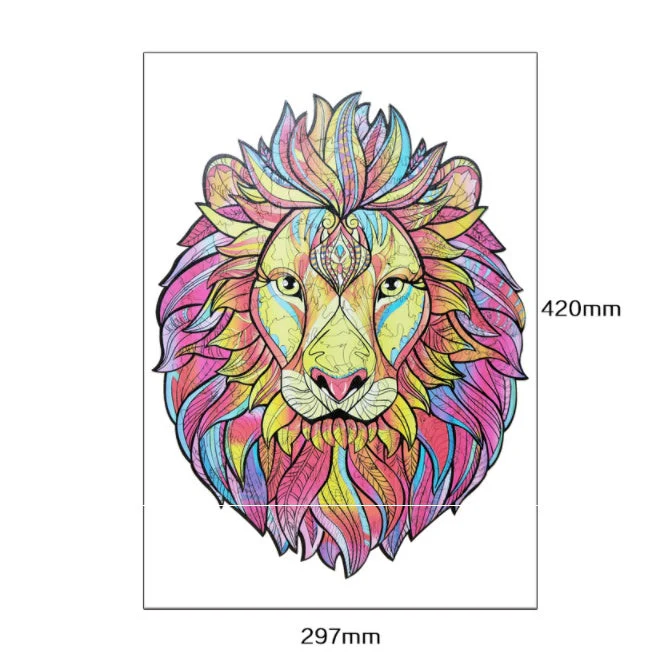 DIY Wooden Puzzles Animal Shaped The Best Christmas Gift Wooden Puzzles - Image 49