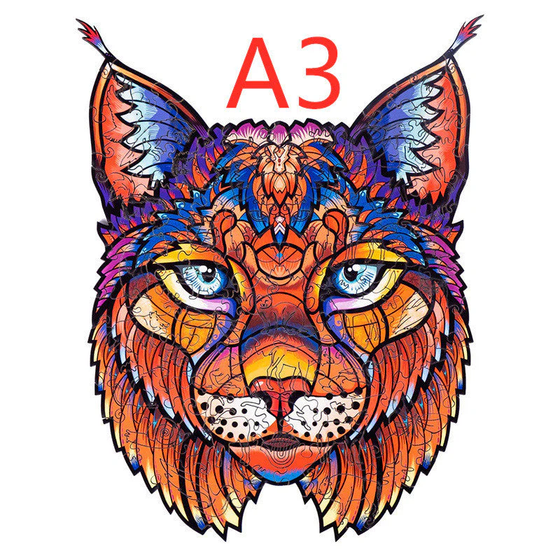 DIY Wooden Puzzles Animal Shaped The Best Christmas Gift Wooden Puzzles - Image 5