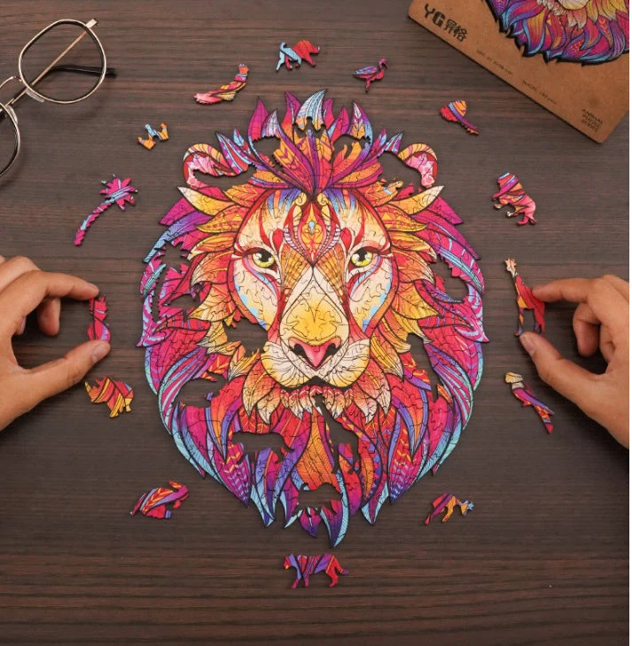 DIY Wooden Puzzles Animal Shaped The Best Christmas Gift Wooden Puzzles - Image 51