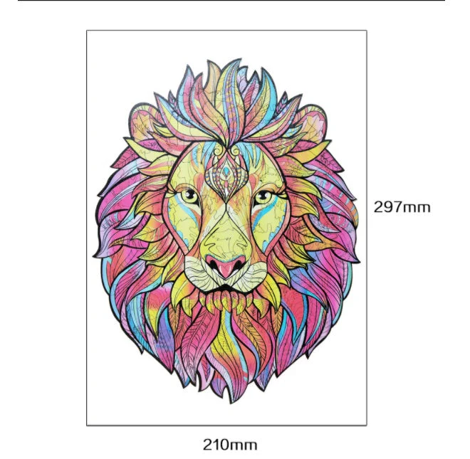 DIY Wooden Puzzles Animal Shaped The Best Christmas Gift Wooden Puzzles - Image 55