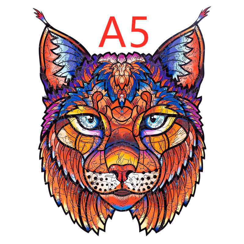 DIY Wooden Puzzles Animal Shaped The Best Christmas Gift Wooden Puzzles - Image 7