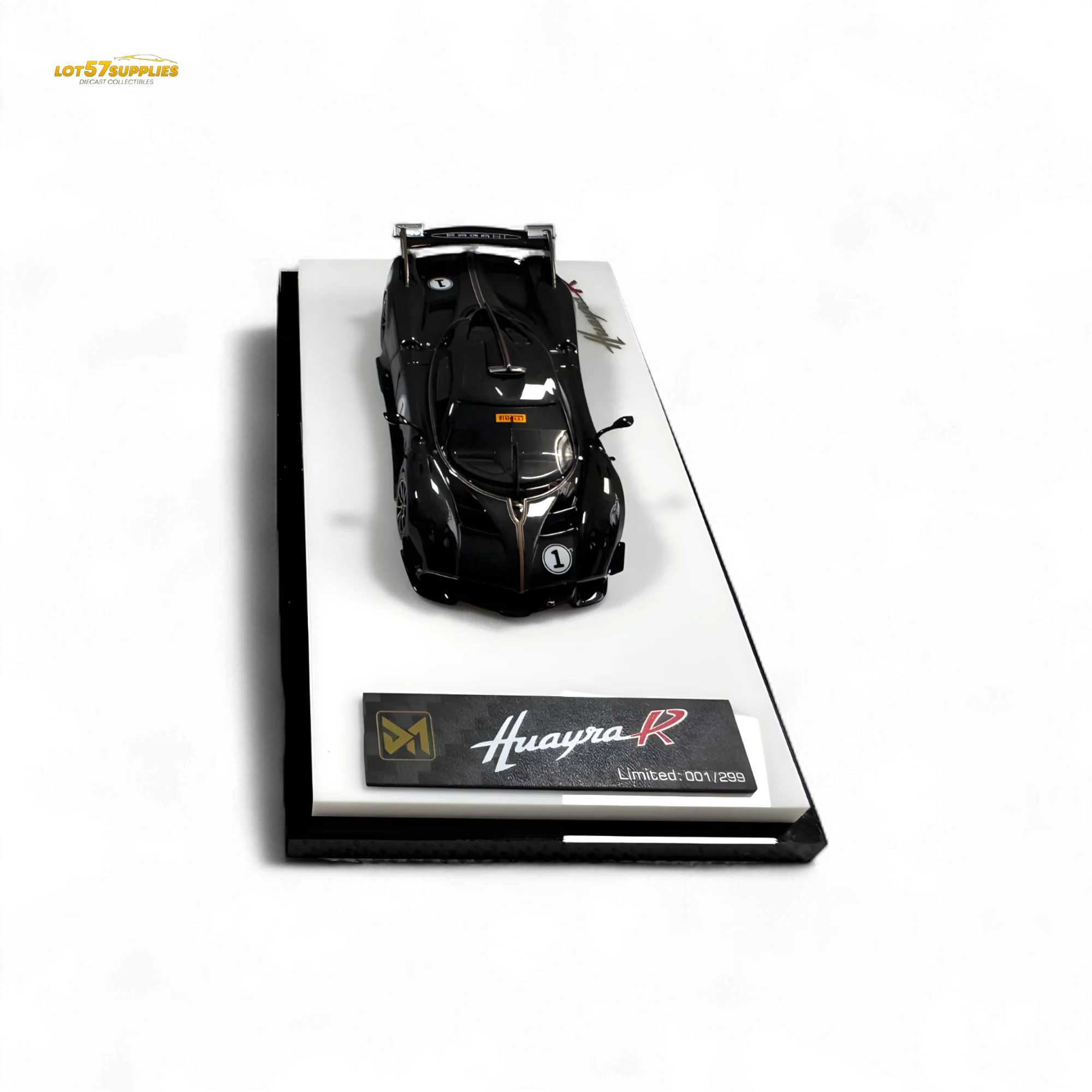 DMY Pagani Huayra R Black Carbon 1:64 - Image 2
