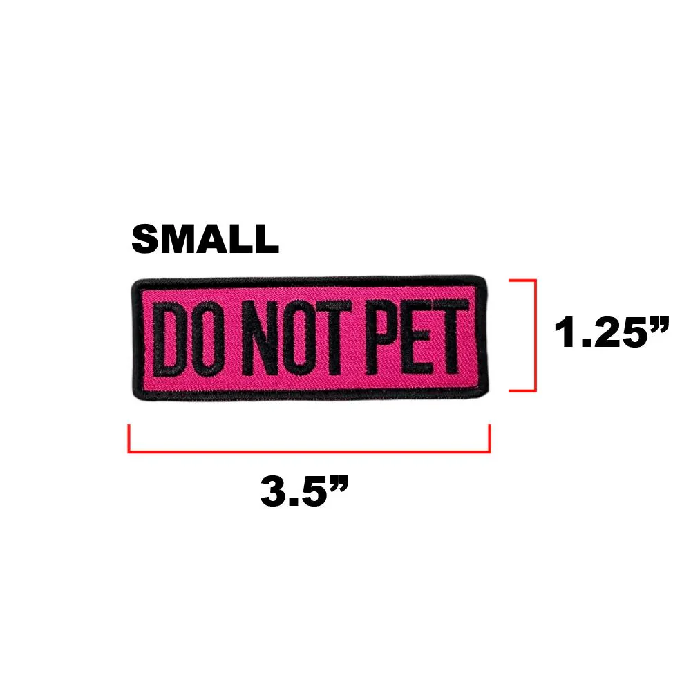 Do Not Pet (Pink) Morale Patch - Image 3