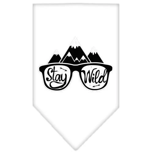 Dog Bandana Screen Printed, "Stay Wild" - Image 6