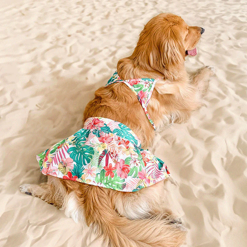 Dog bikini Hawaii beach swim wear for Large dog - Image 4