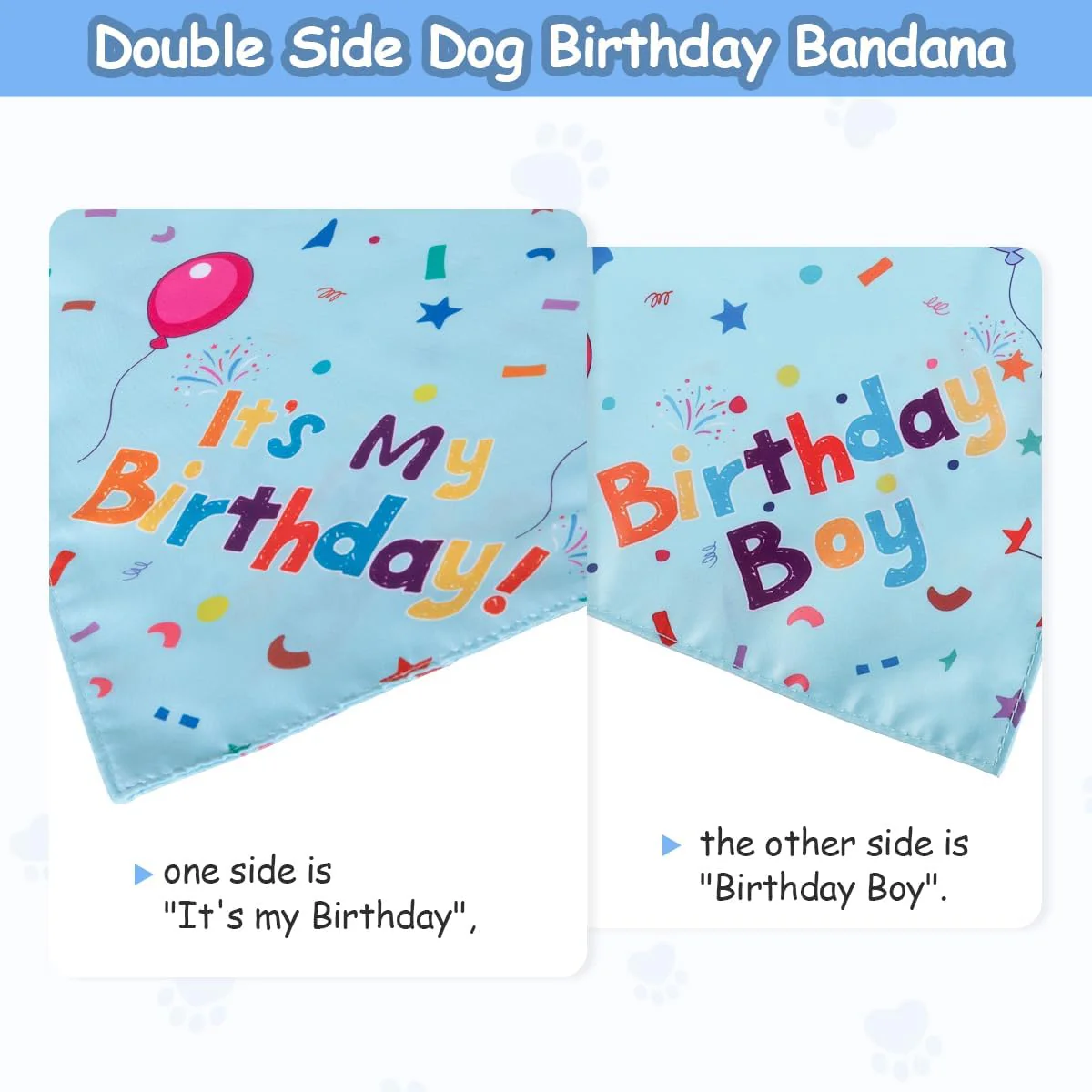 Dog Birthday Party Supplies – Premium Bandana & Hat Set for Dogs - Image 10