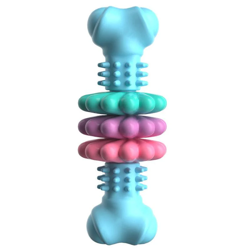 Dog Bite Resistant Teething Bone Chew Toy - Image 11