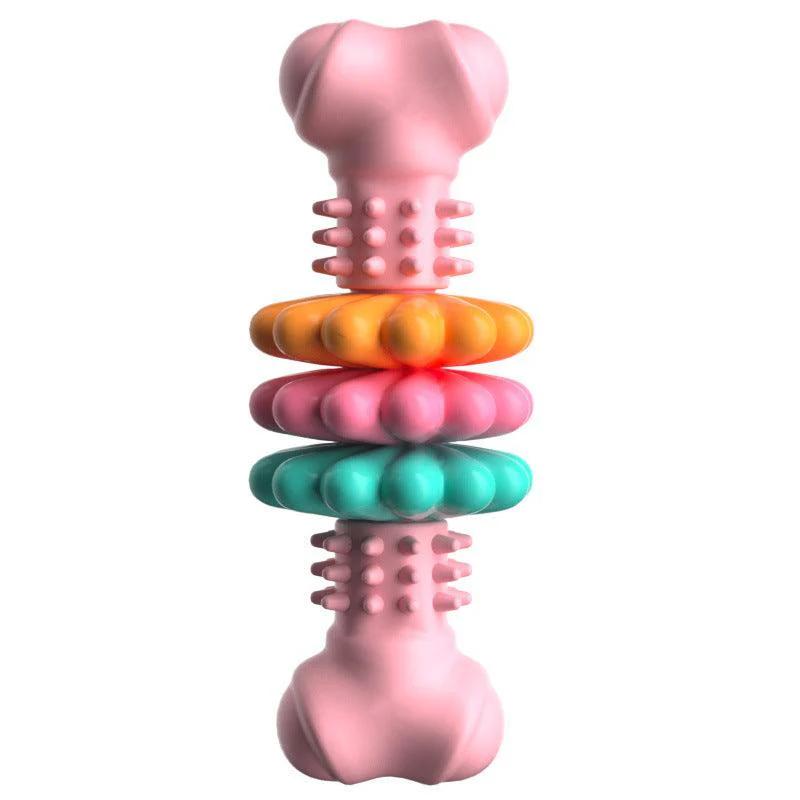 Dog Bite Resistant Teething Bone Chew Toy - Image 12