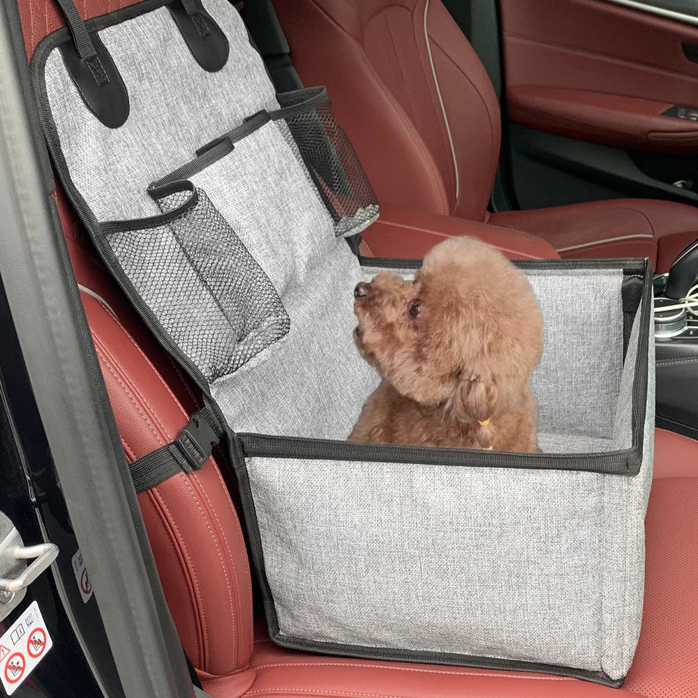 Dog Car Booster Seat – Front Seat Pet Carrier - Image 2