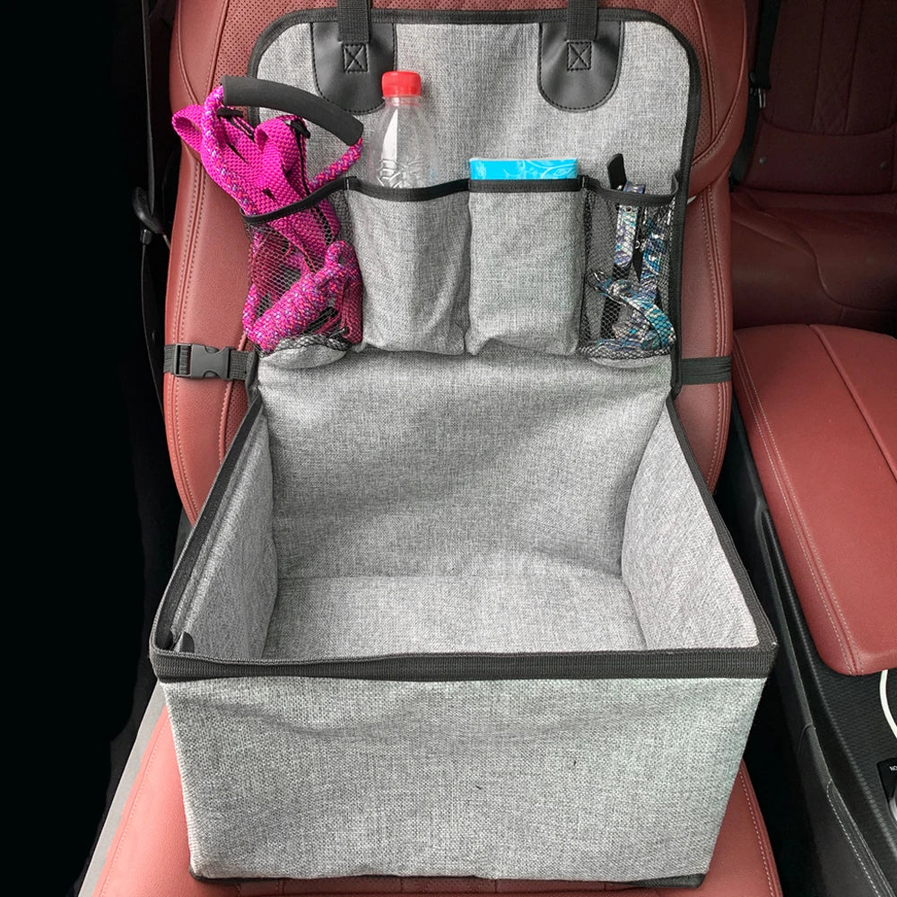 Dog Car Booster Seat – Front Seat Pet Carrier - Image 3