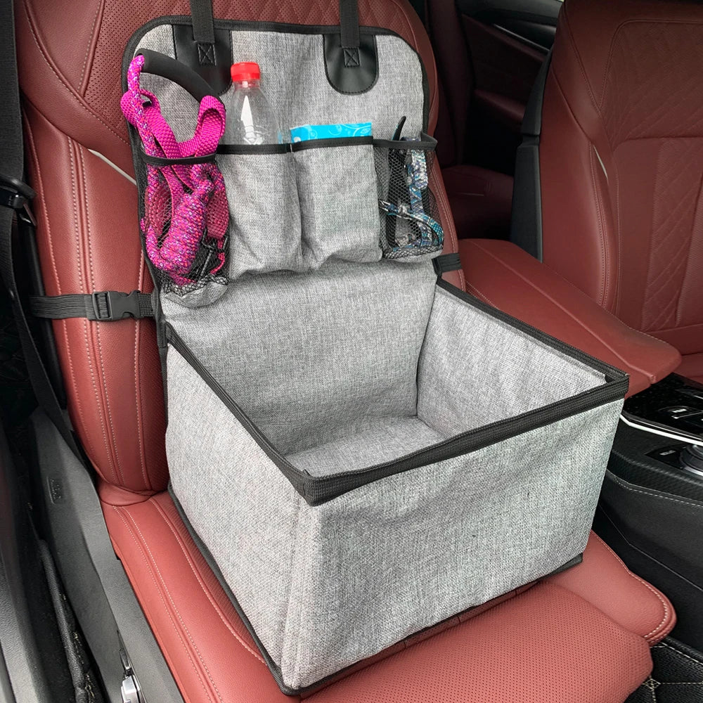 Dog Car Booster Seat – Front Seat Pet Carrier - Image 4