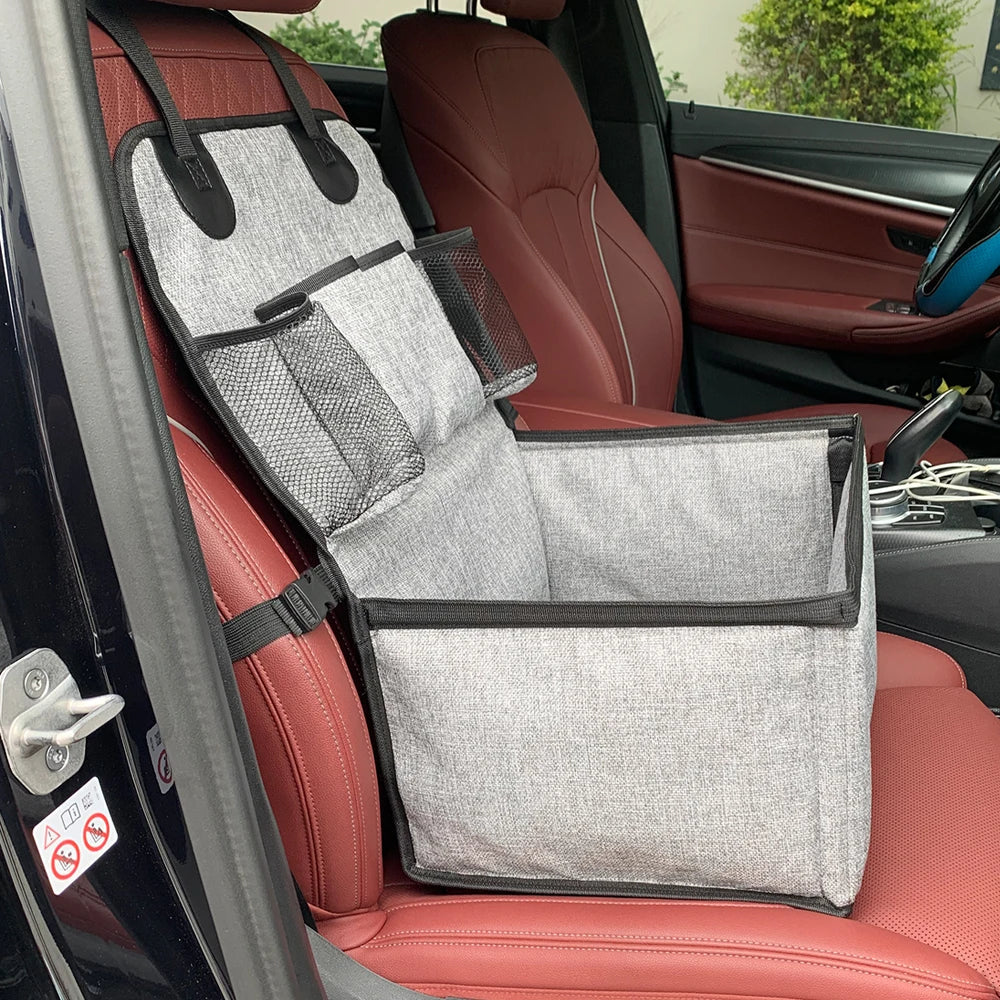 Dog Car Booster Seat – Front Seat Pet Carrier - Image 5