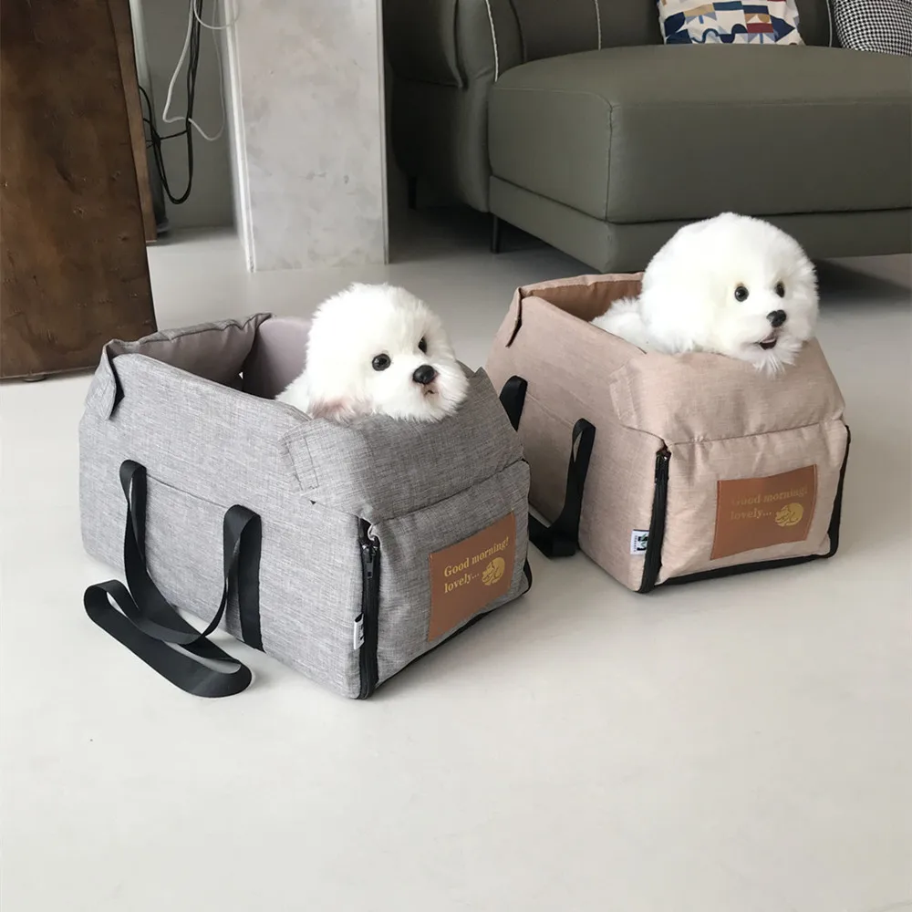 Dog Car Seat Bed & Portable Carrier for Small Pets - Image 3