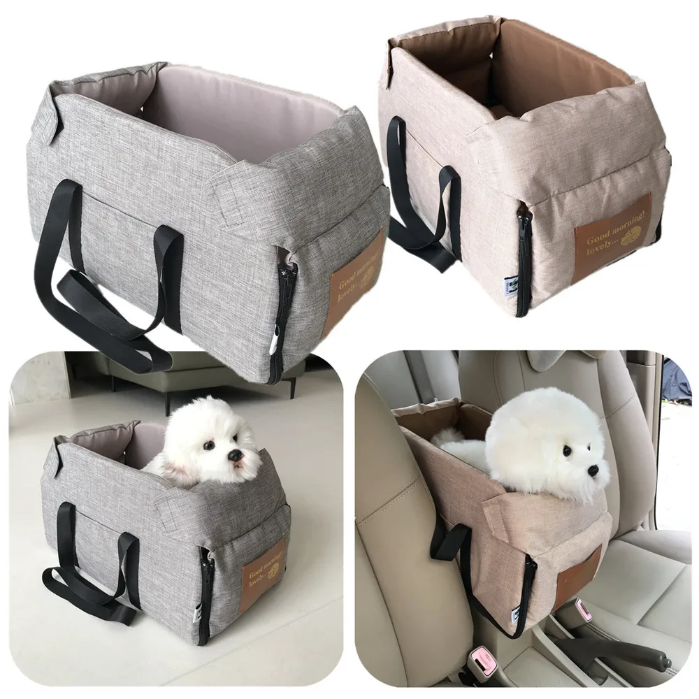 Dog Car Seat Bed & Portable Carrier for Small Pets - Image 4