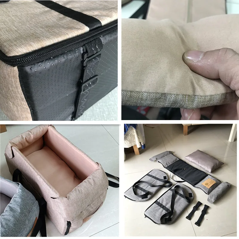 Dog Car Seat Bed & Portable Carrier for Small Pets - Image 6