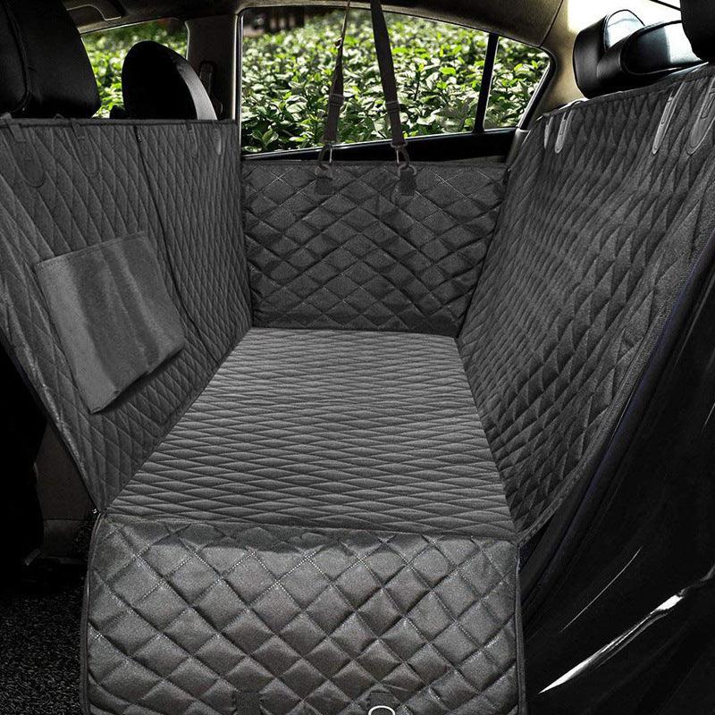 Dog Car Seat Cover Protector with View Mesh - Image 14