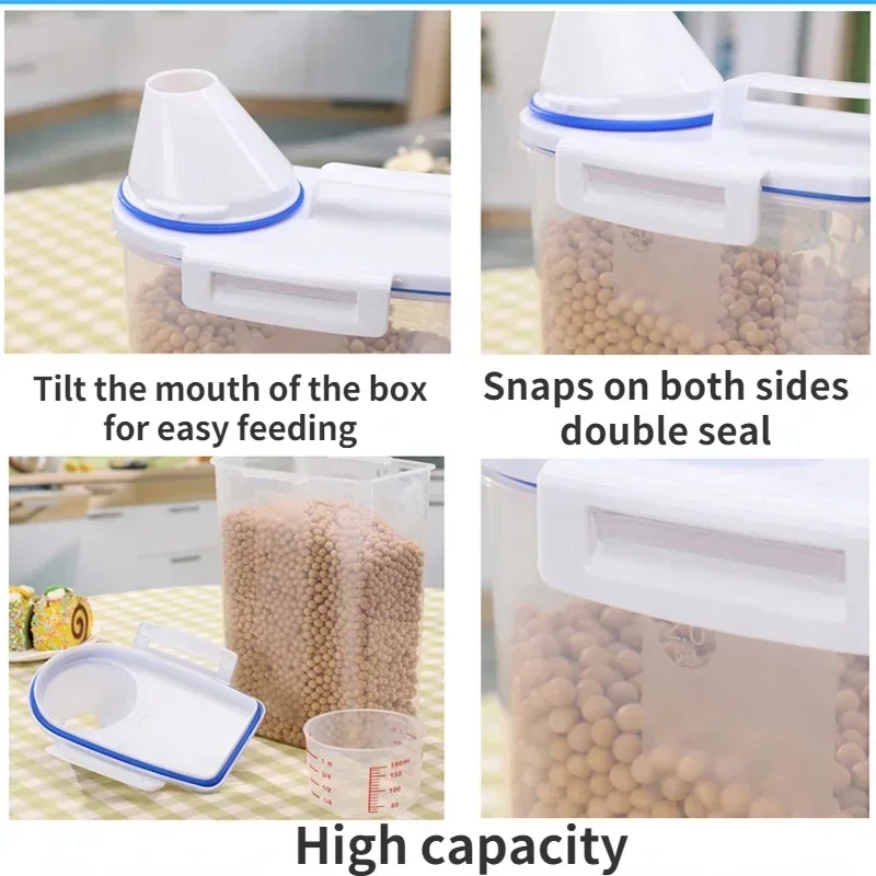 Dog & Cat Food Storage Container – 1.5kg/2kg with Measuring Cup - Image 6