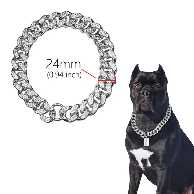 Dog Chain Collar for Your Confident Pet | Stylish & Strong - Image 2