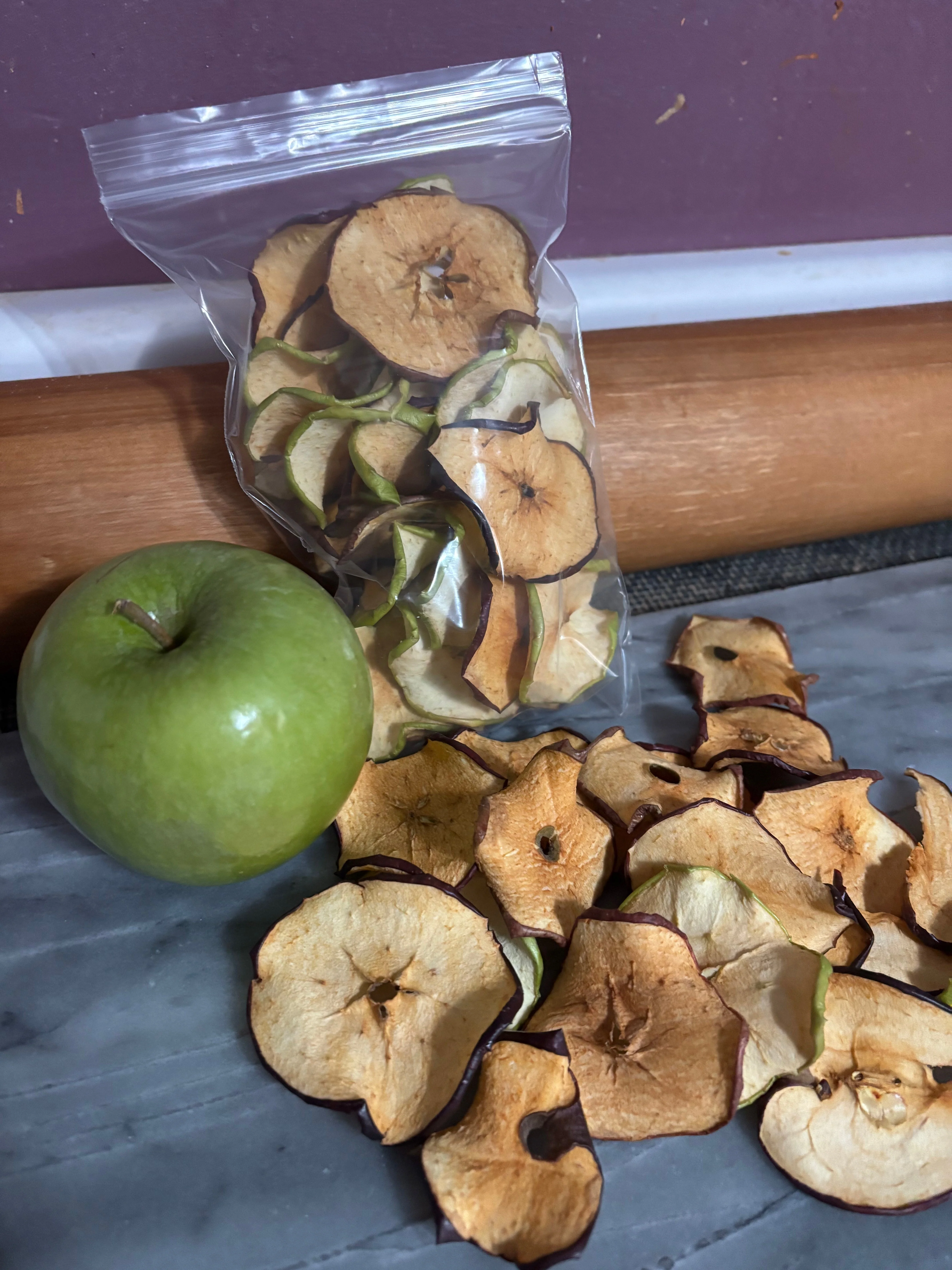 Dog Chips- Apple Chips - Large Bag - Image 3