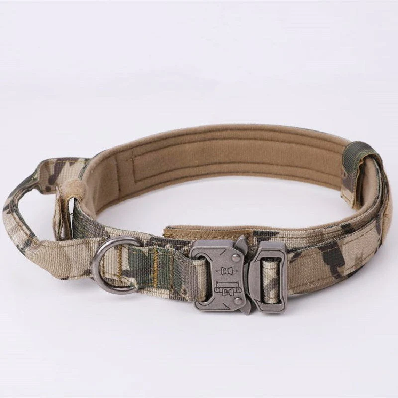 Dog collar+leash set Military-Style Tactical Nylon Collar for Large dogs - Image 10