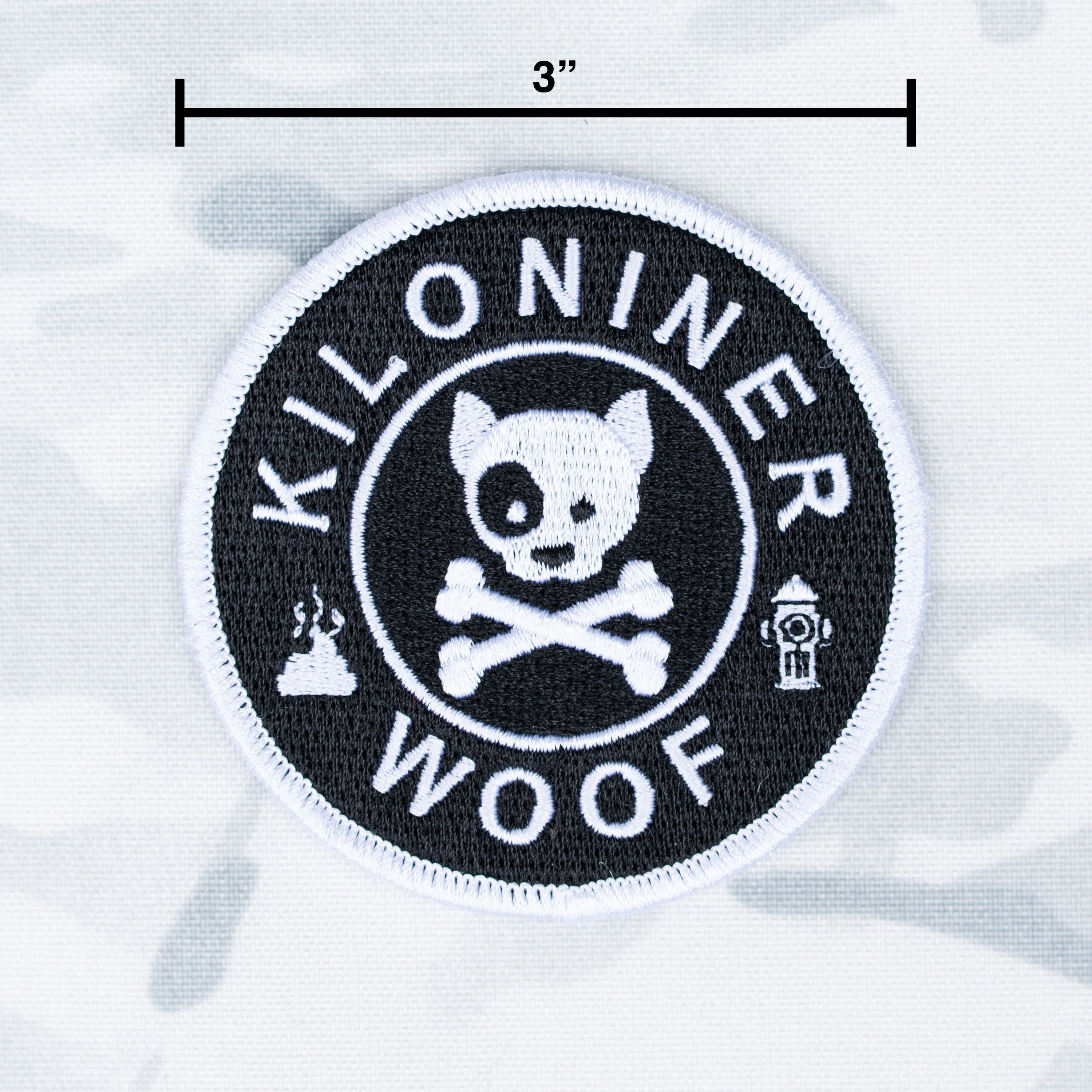 DOG & CROSSBONES Glow In The Dark Morale Patch - Image 13