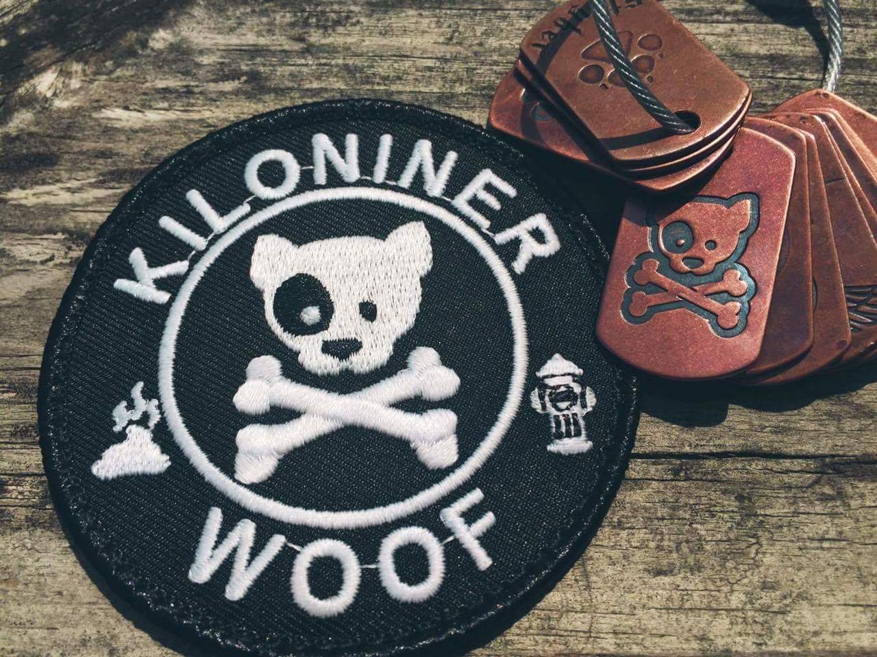 DOG & CROSSBONES Glow In The Dark Morale Patch - Image 9