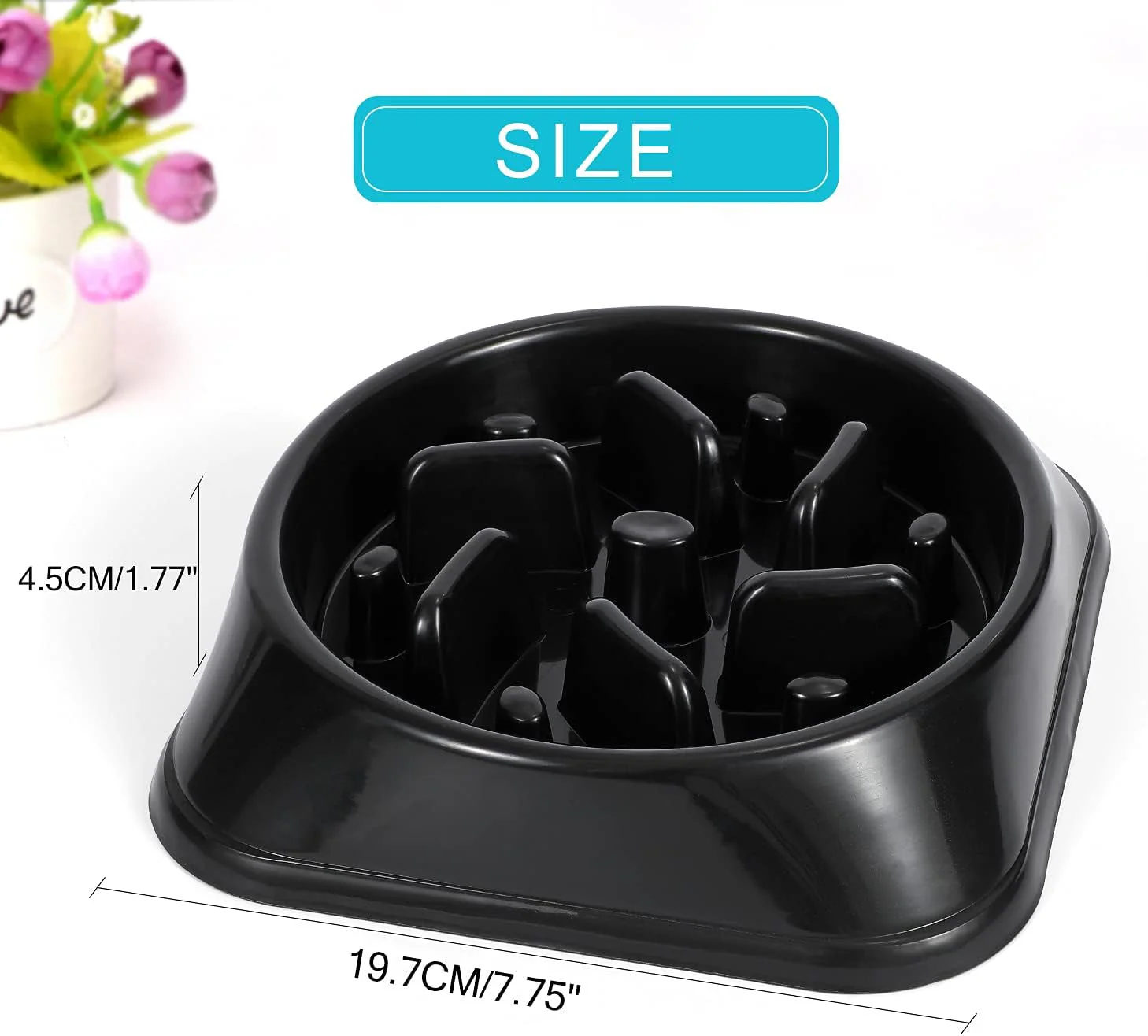 Dog Feeder Slow Eating Pet Bowl Eco-Friendly - Image 5