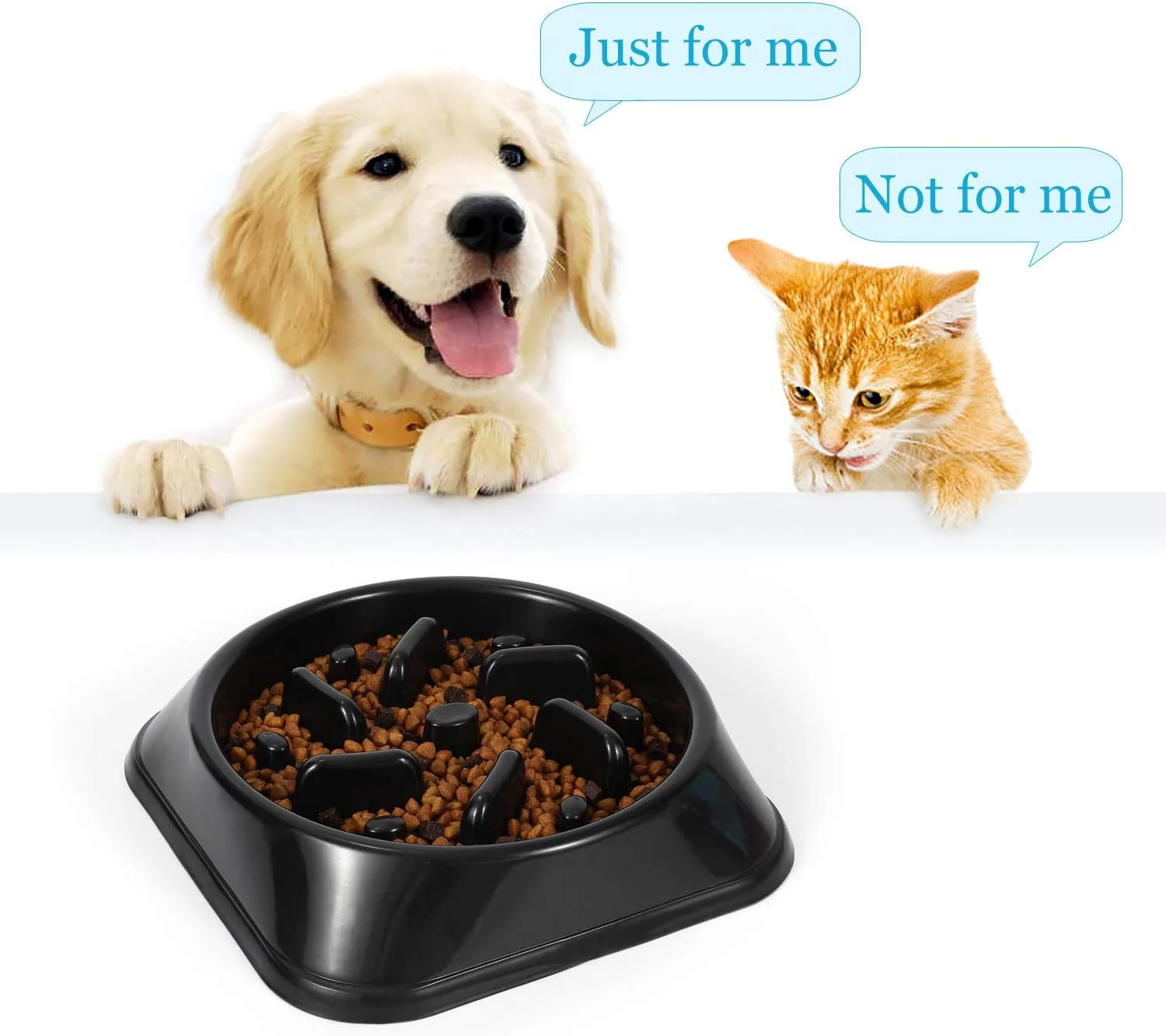 Dog Feeder Slow Eating Pet Bowl Eco-Friendly - Image 6