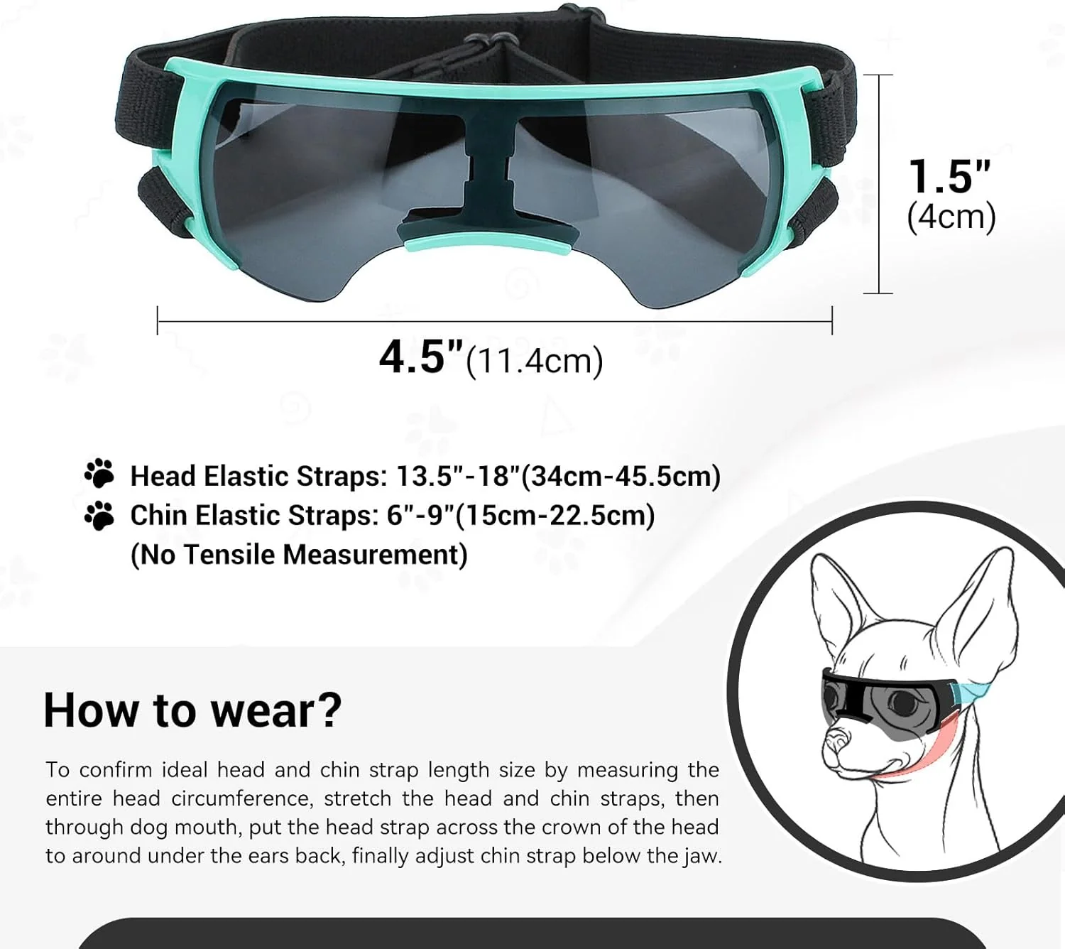 Dog goggle space style for Small Dog - Image 11