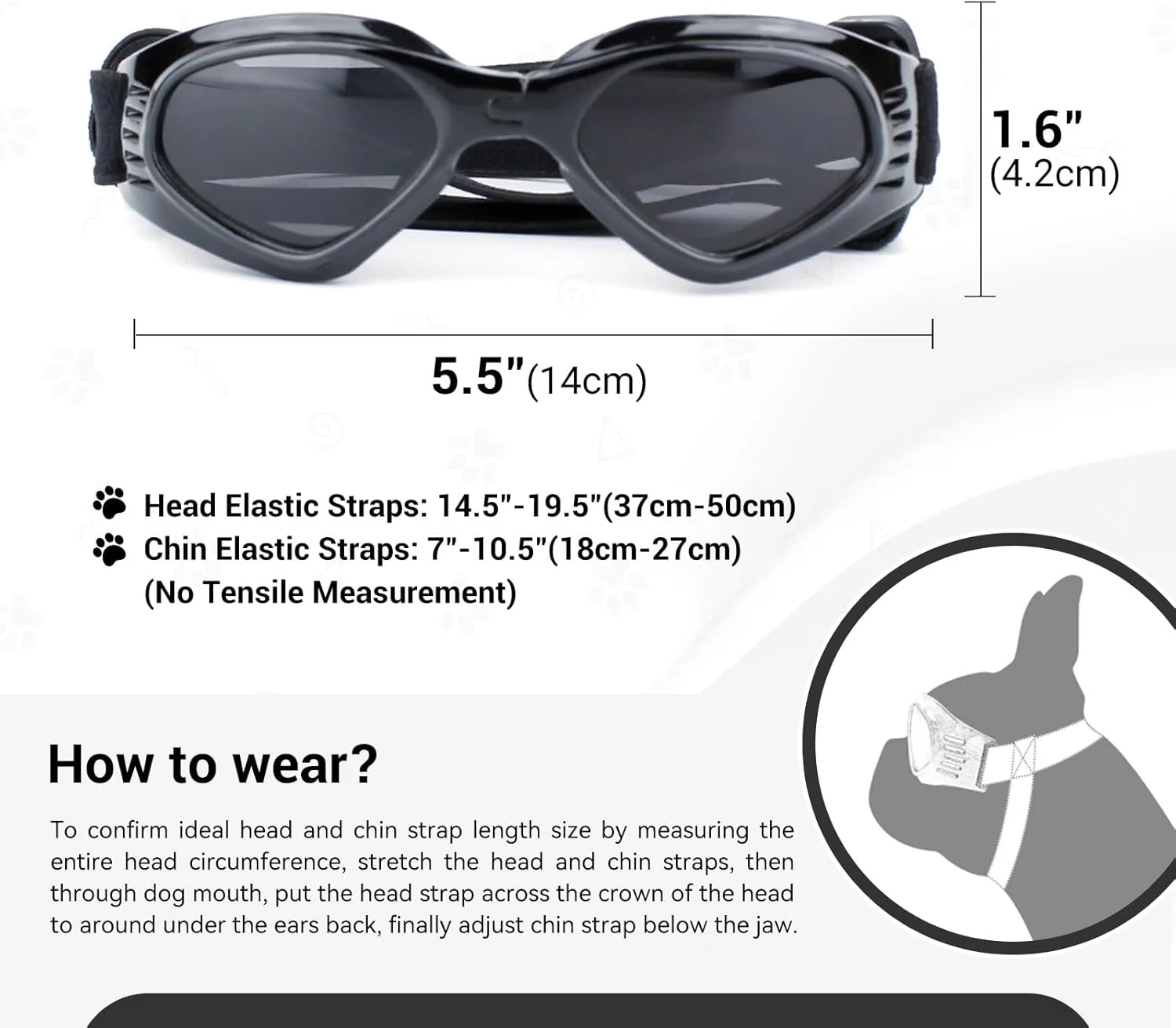 Dog goggles sunglasses cool accessories - Image 6