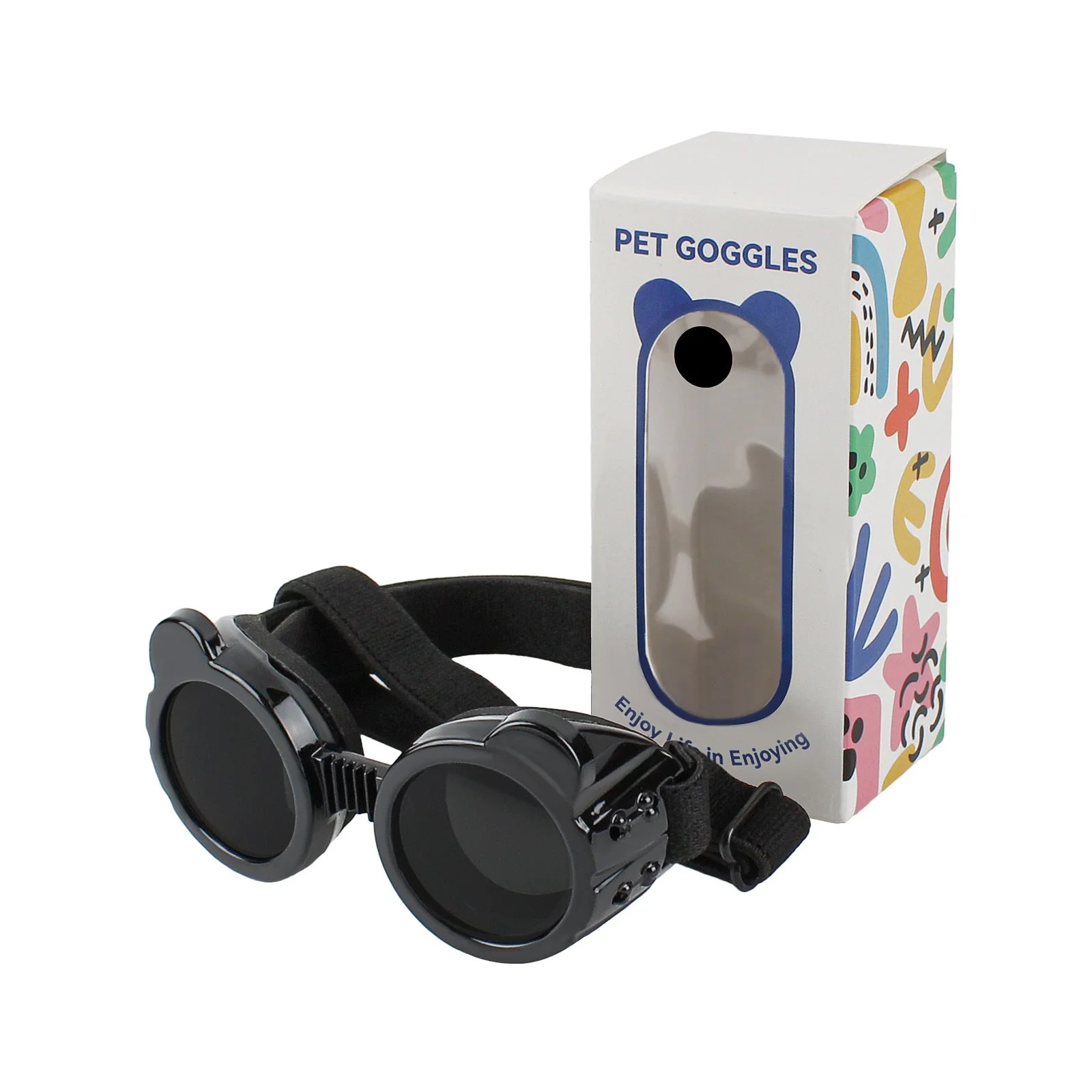 Dog goggles sunglasses panda - Image 3