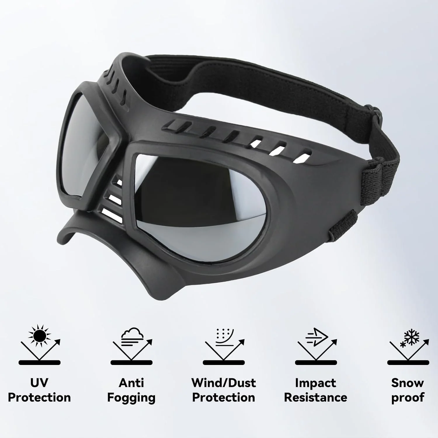 Dog goggles sunglasses skull - Image 10