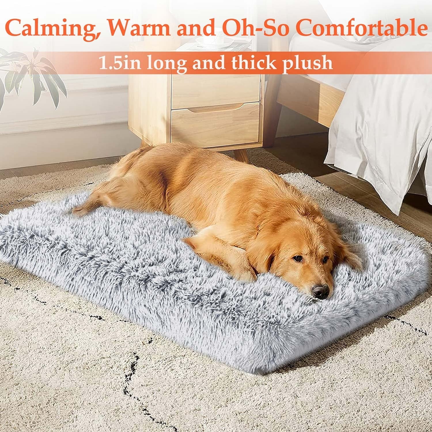 Dog gray Bed for Large furry friend - Image 2