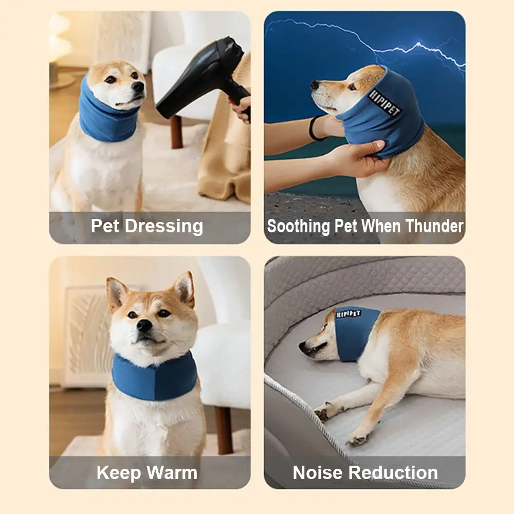 Dog Grooming Earmuffs – Soft Noise-Proof Ear Cover for Bathing & Drying - Image 6