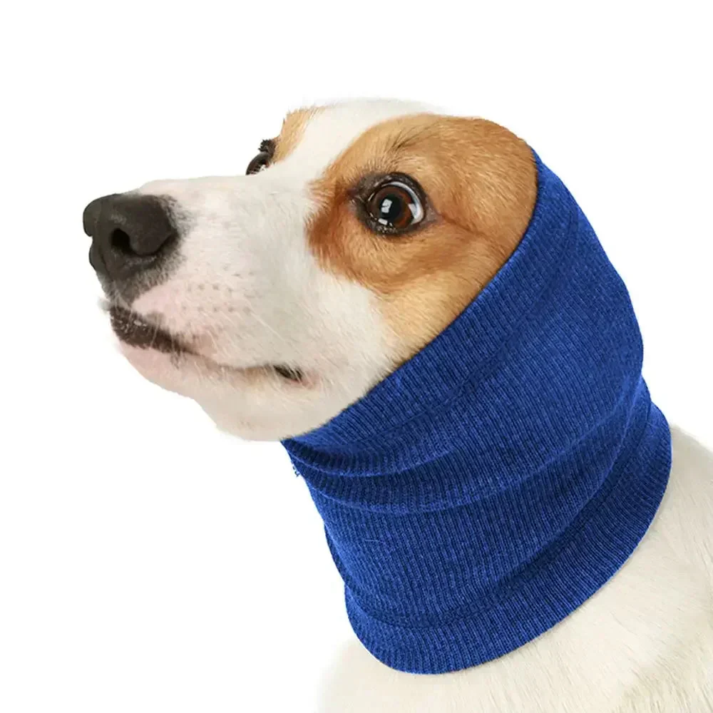 Dog Grooming Earmuffs Soft Warm Noise-Proof Earmuffs Pet Ear Cover Cloth Hat Grooming Bathing Blowing Drying Pet Sleeve - Image 14