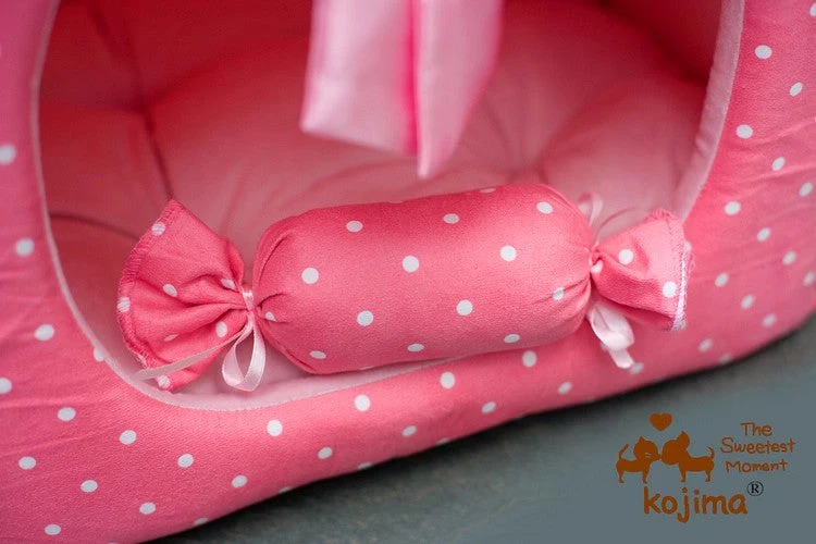 Dog house princess pink dot lace - Image 7