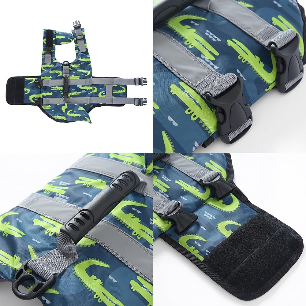 Dog life jacket pet swiming wear - Image 15
