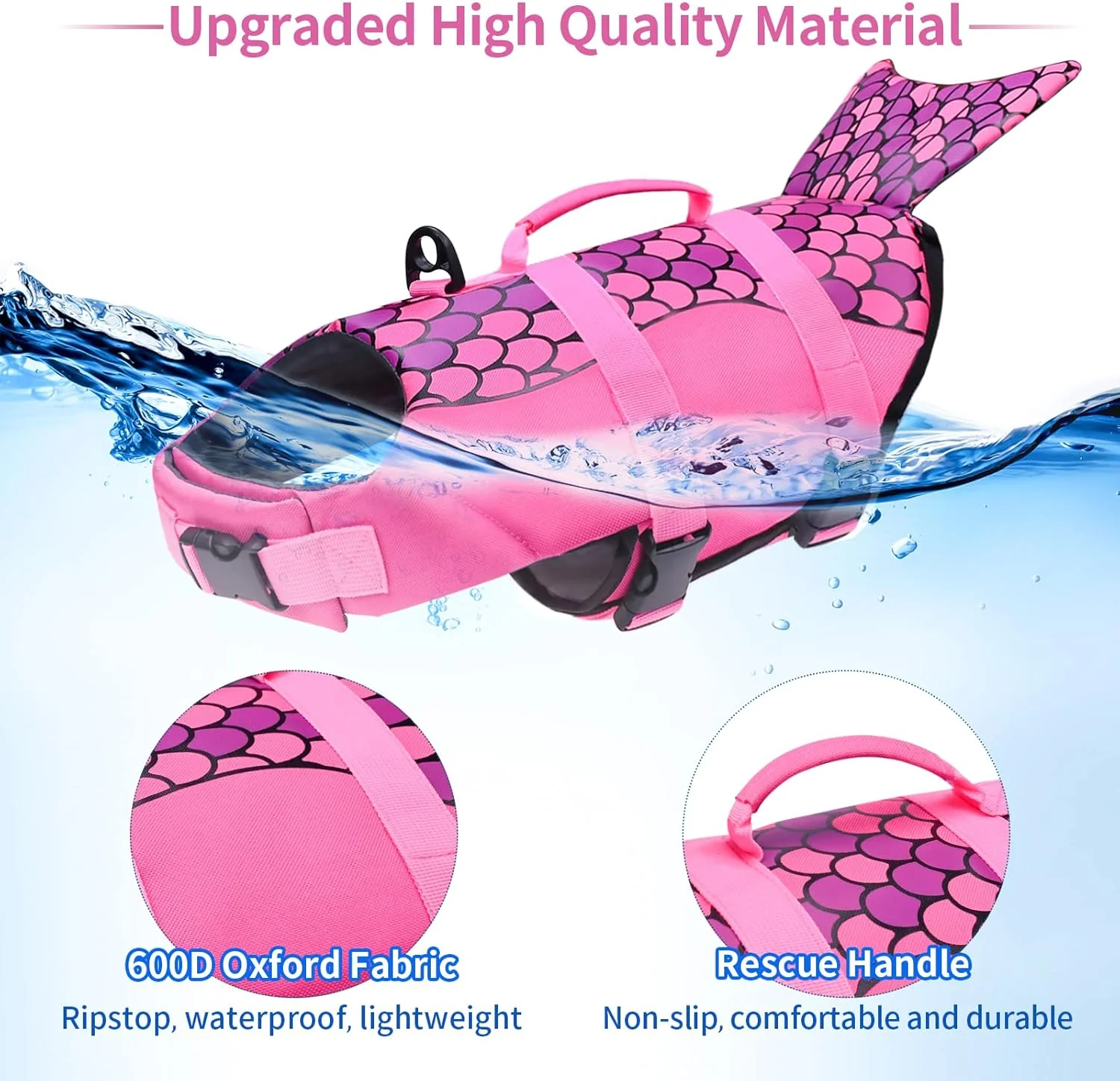 Dog life jacket pet swiming wear - Image 17
