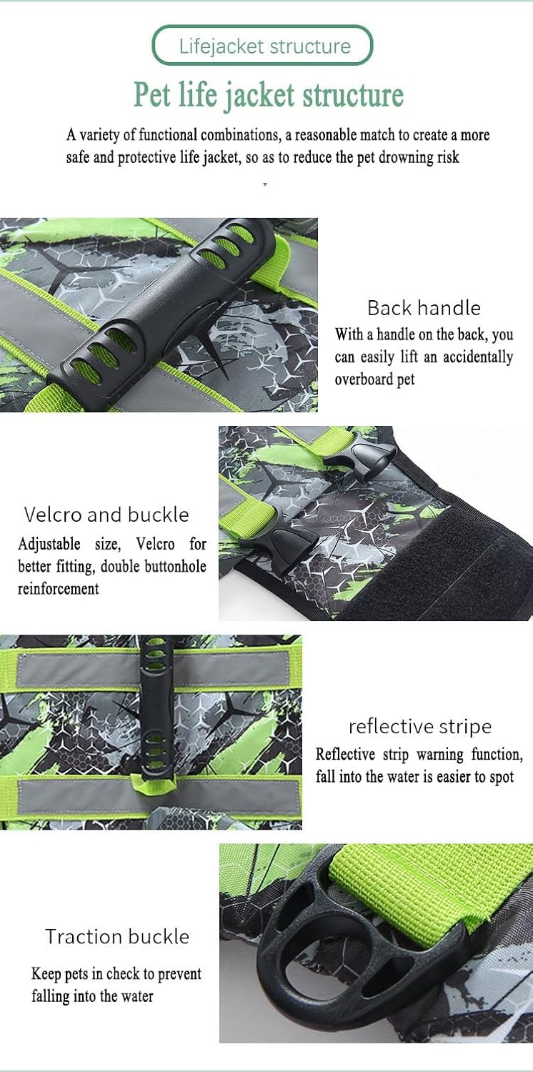 Dog life jacket pet swiming wear - Image 19