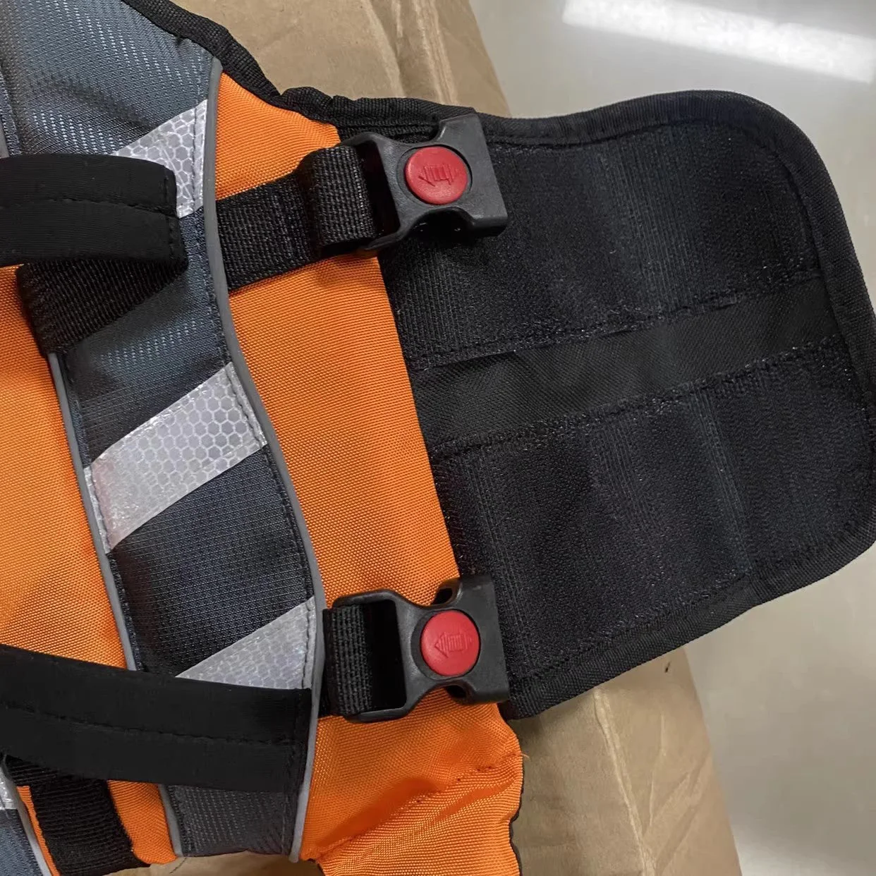 Dog Life Jacket with Rescue Handle & Reflective Strips - Image 3