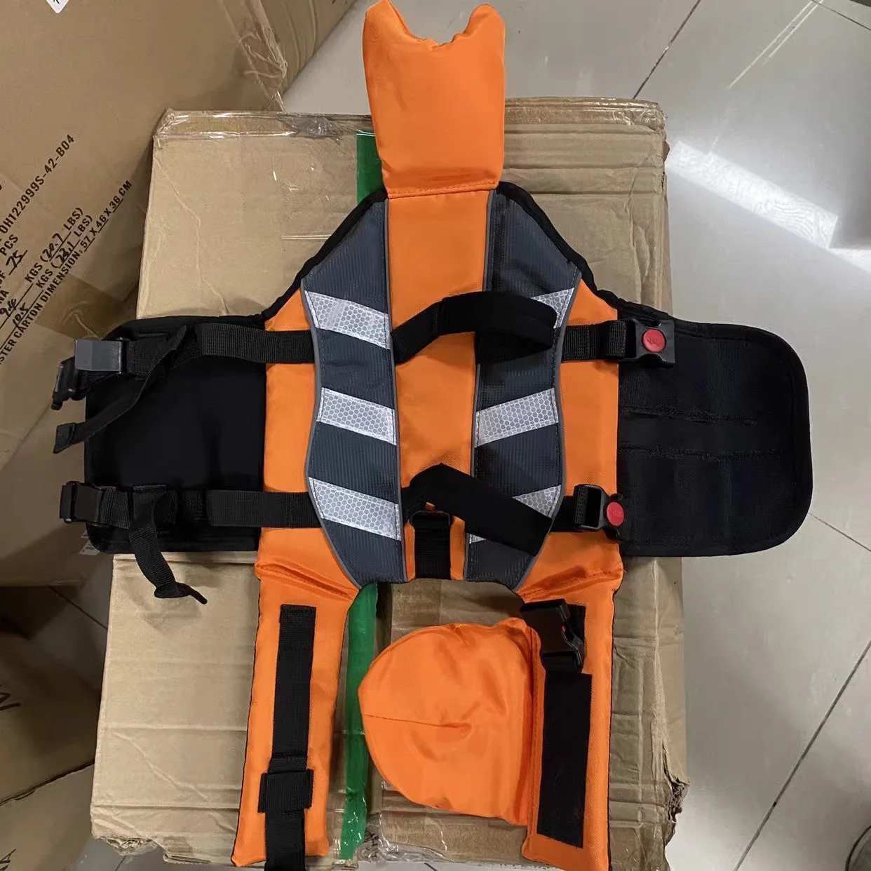 Dog Life Jacket with Rescue Handle & Reflective Strips - Image 5