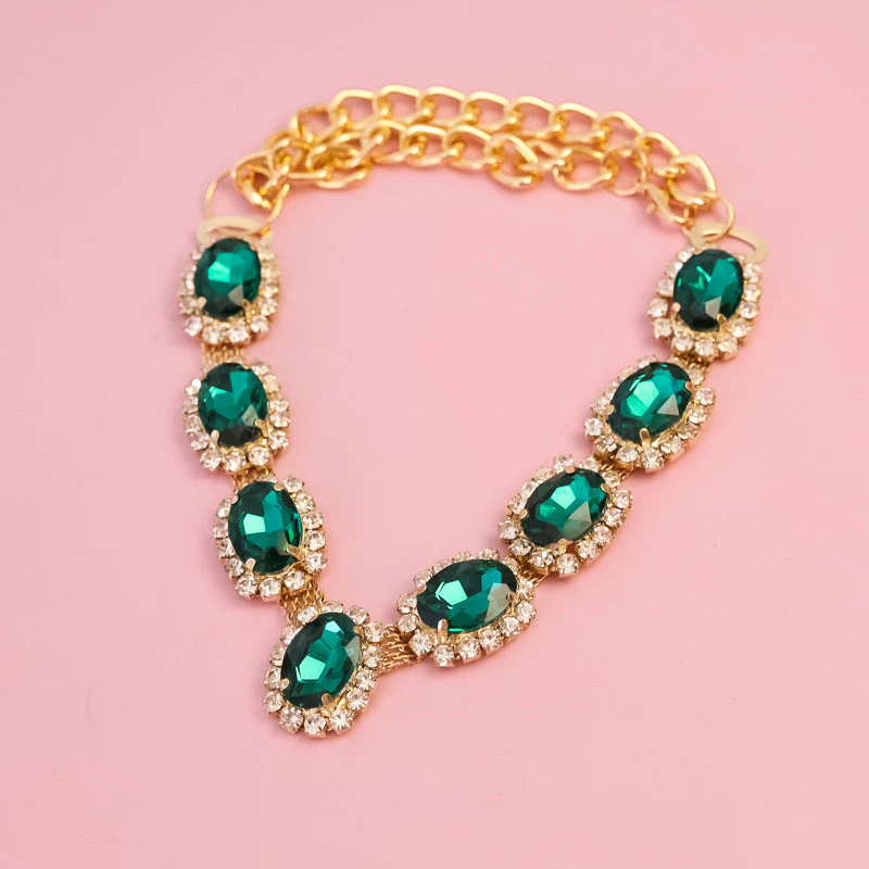 Dog Necklace Gem – Adjustable Gold Chain - Image 4