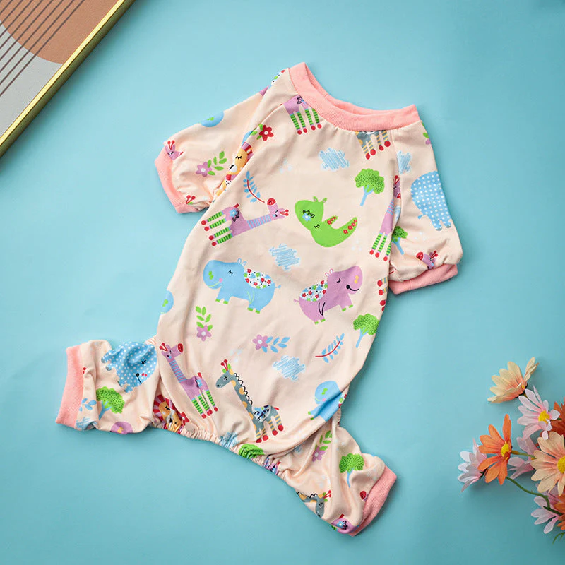 Dog Pajama Jumpsuit – Soft & Cute One-Piece Loungewear - Image 3