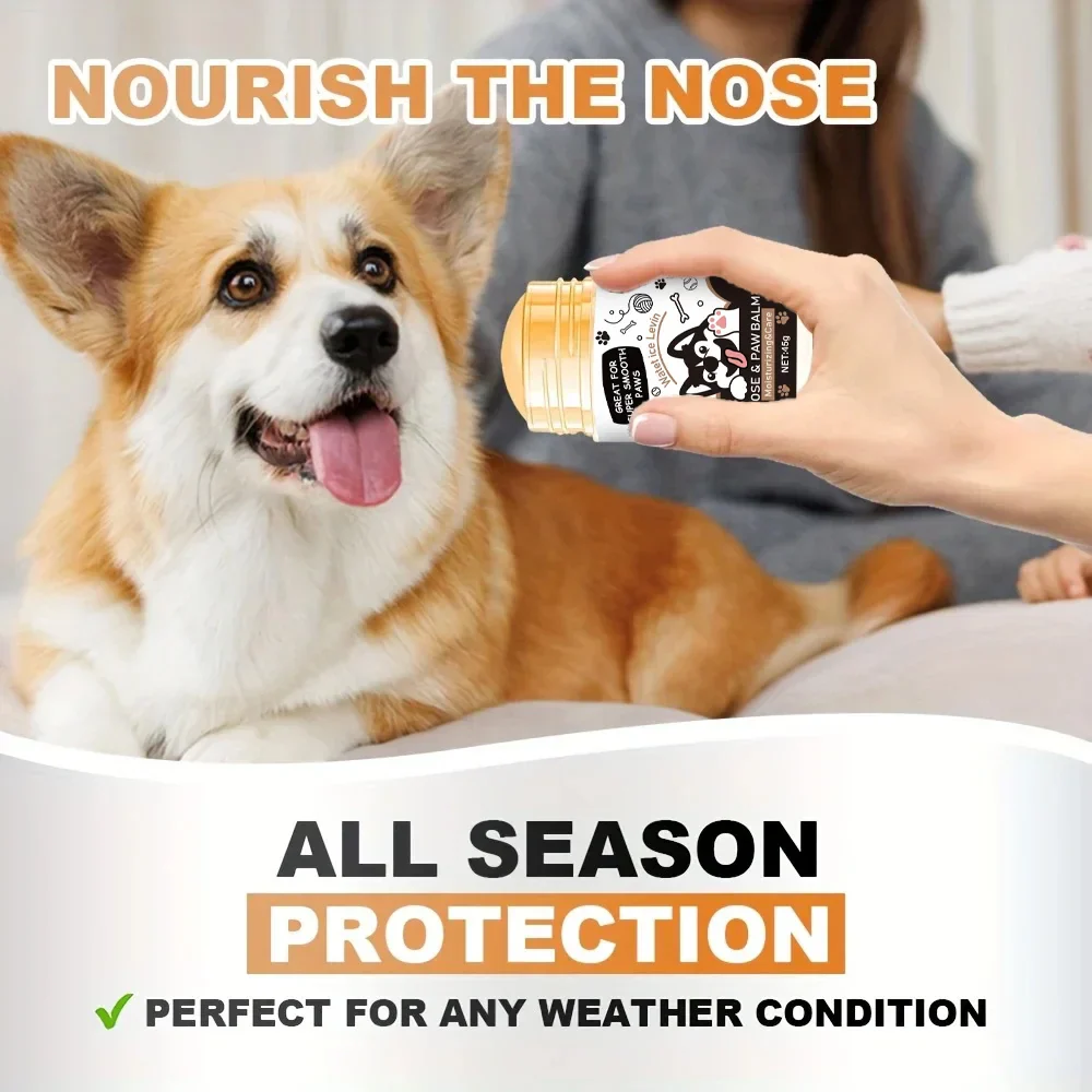Dog Paw Balm – Lick-Safe Snout Soother | Natural Moisturizing & Healing Foot Cream for Dogs and Cats - Image 2
