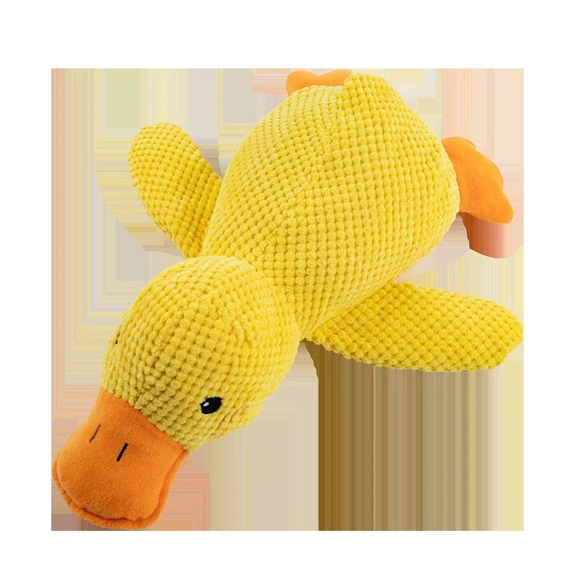 Dog Plush Sleeping Duck – Bite-Resistant & Sound Toy - Image 7