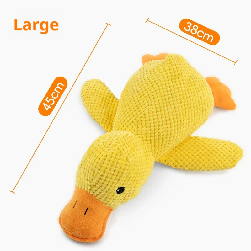 Dog Plush Sleeping Duck – Bite-Resistant & Sound Toy - Image 8